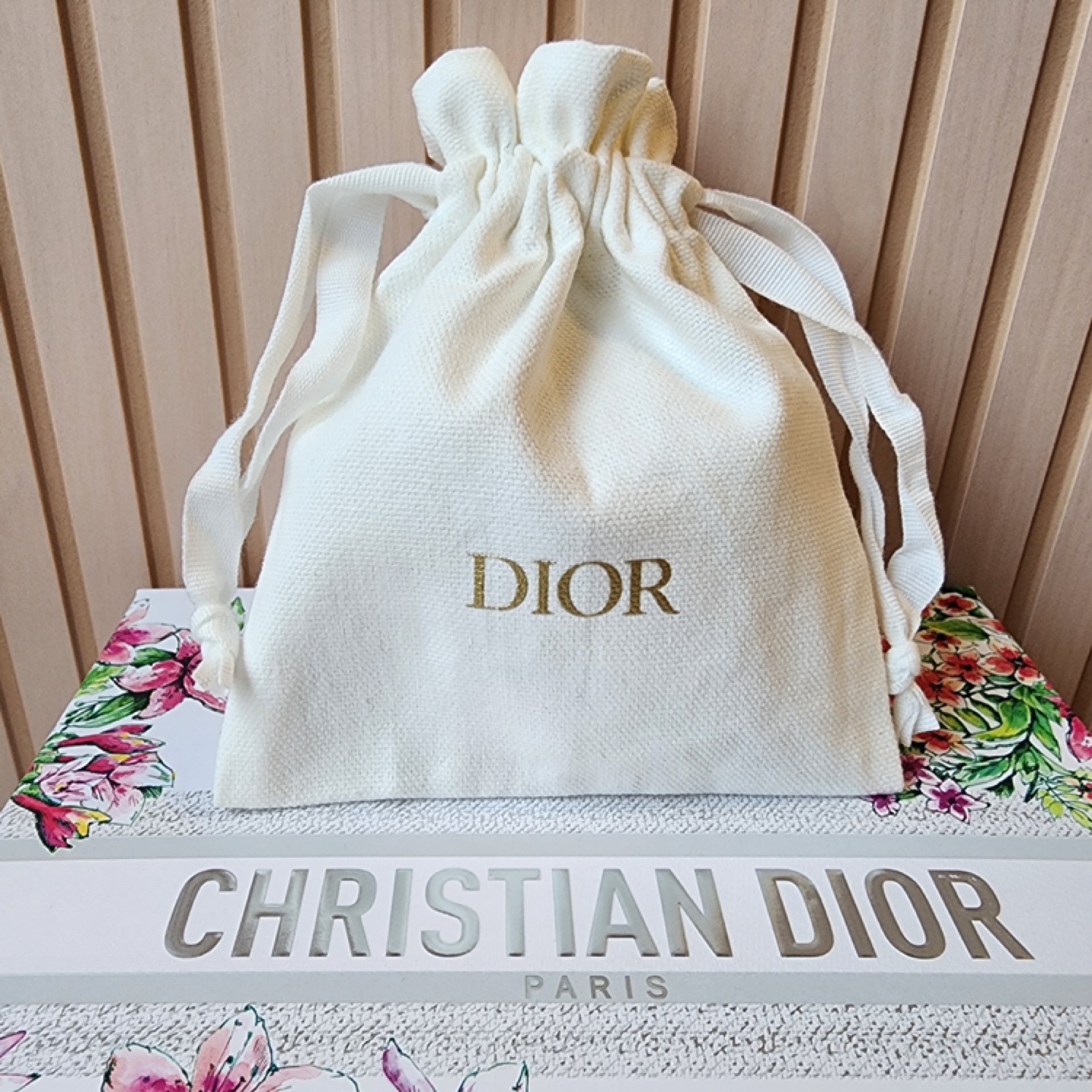 Dior Beauty small cloth bag
