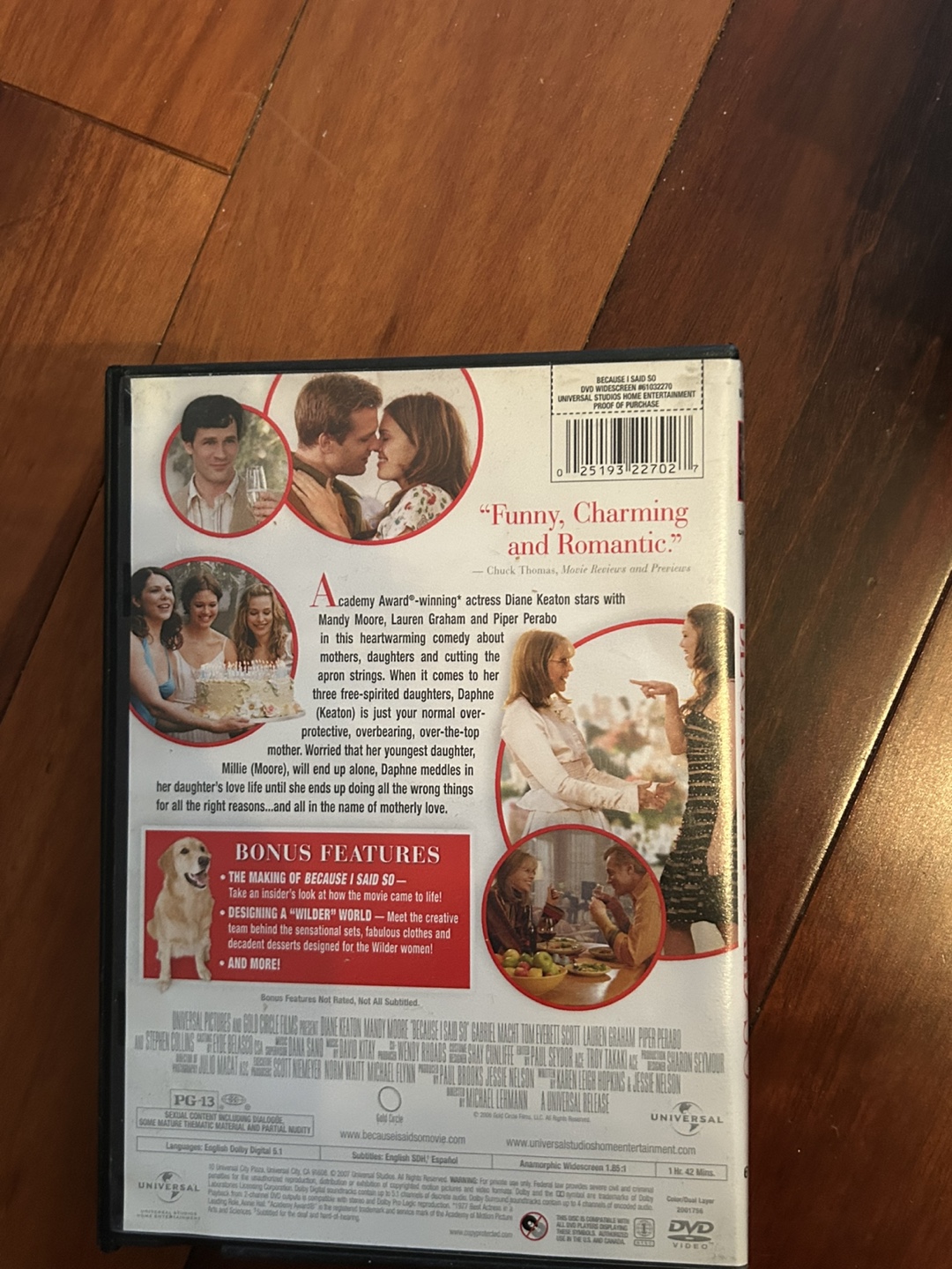 Because I Said So DVD - photo 2