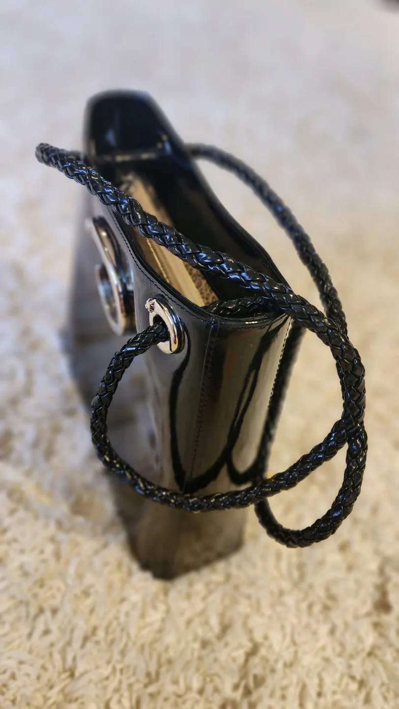 Black Patent Leather Handbag thumbnail