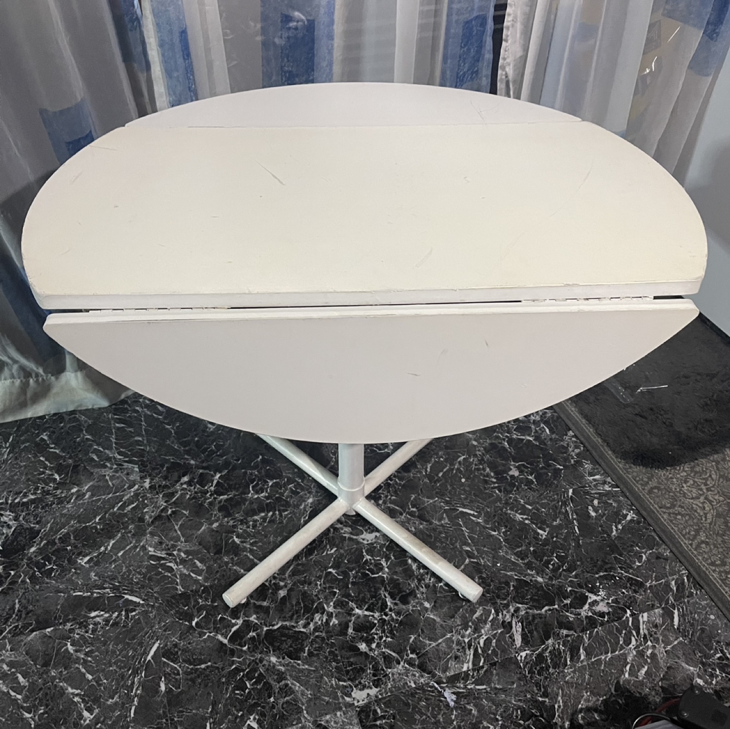 White Folding Table - photo 5