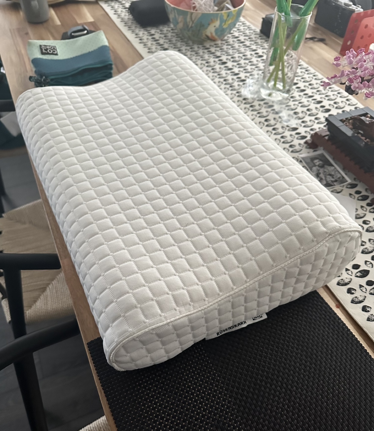 Rosenkarin Memory Foam Neck Pillow