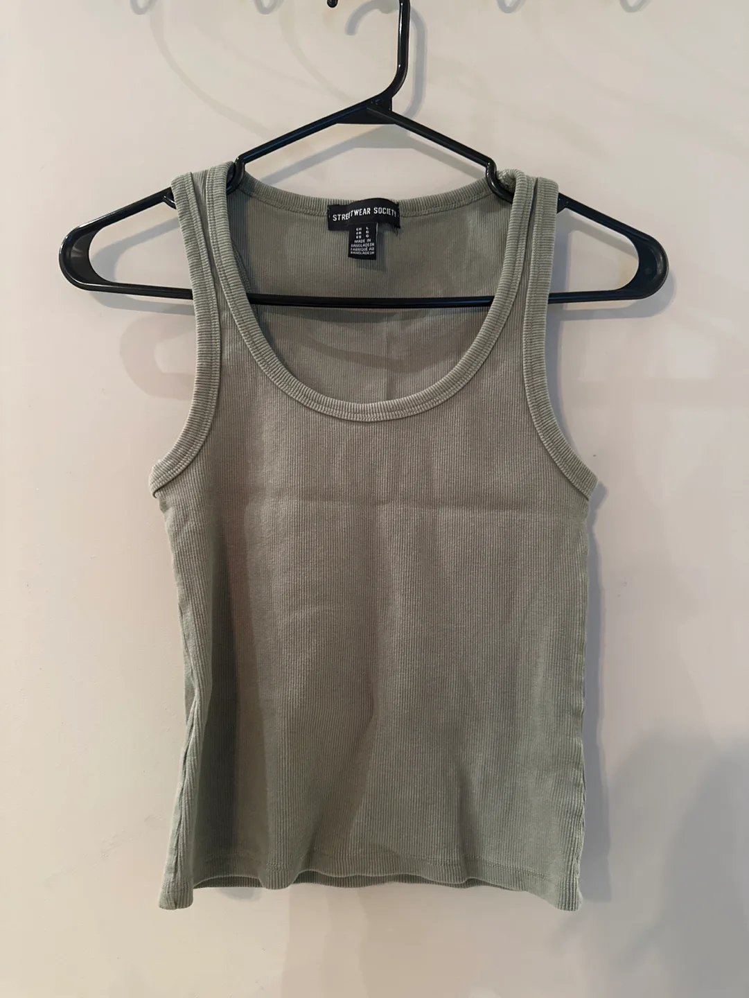 Streetwear Society Green Tank Top thumbnail