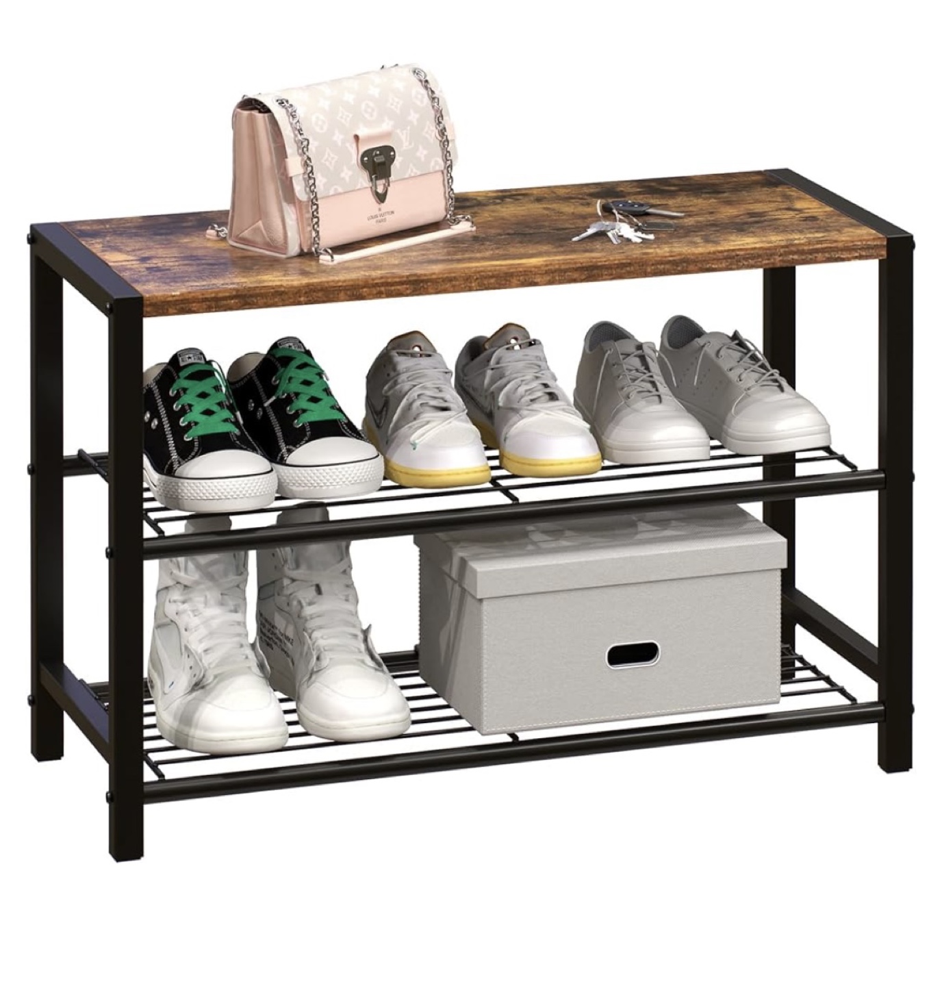 3 Tier Shoe Rack - photo 3