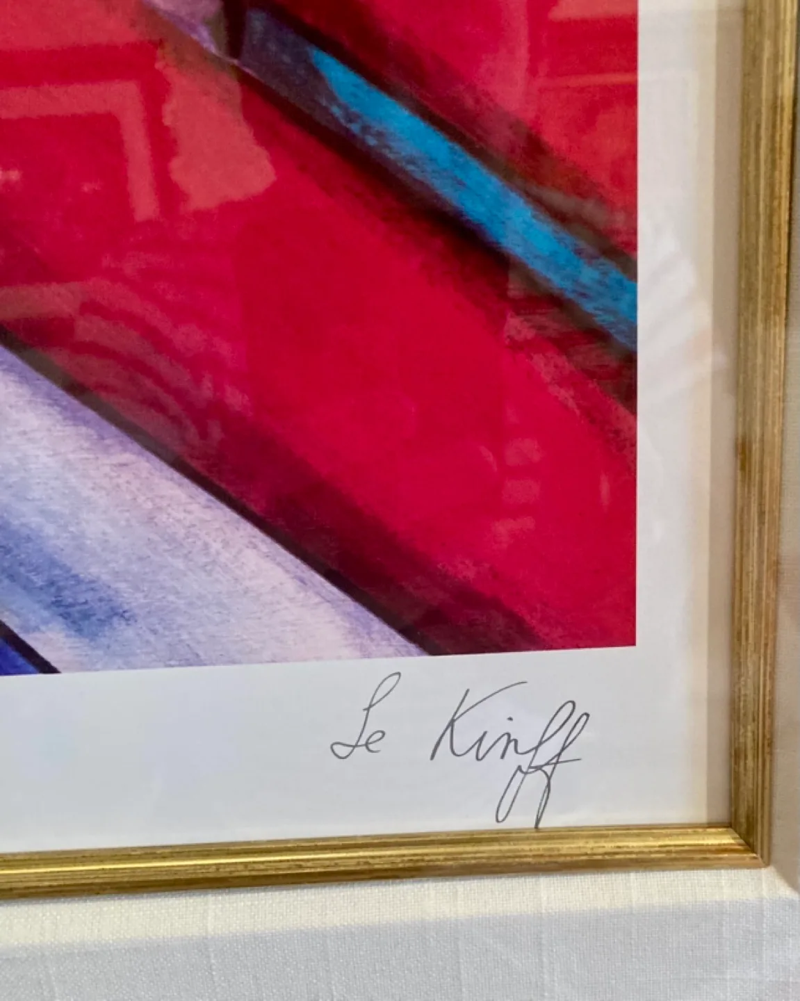 ✨Le Kinff seriolithograph 'Romane' Signed Limited Edition Print image indicator(2)