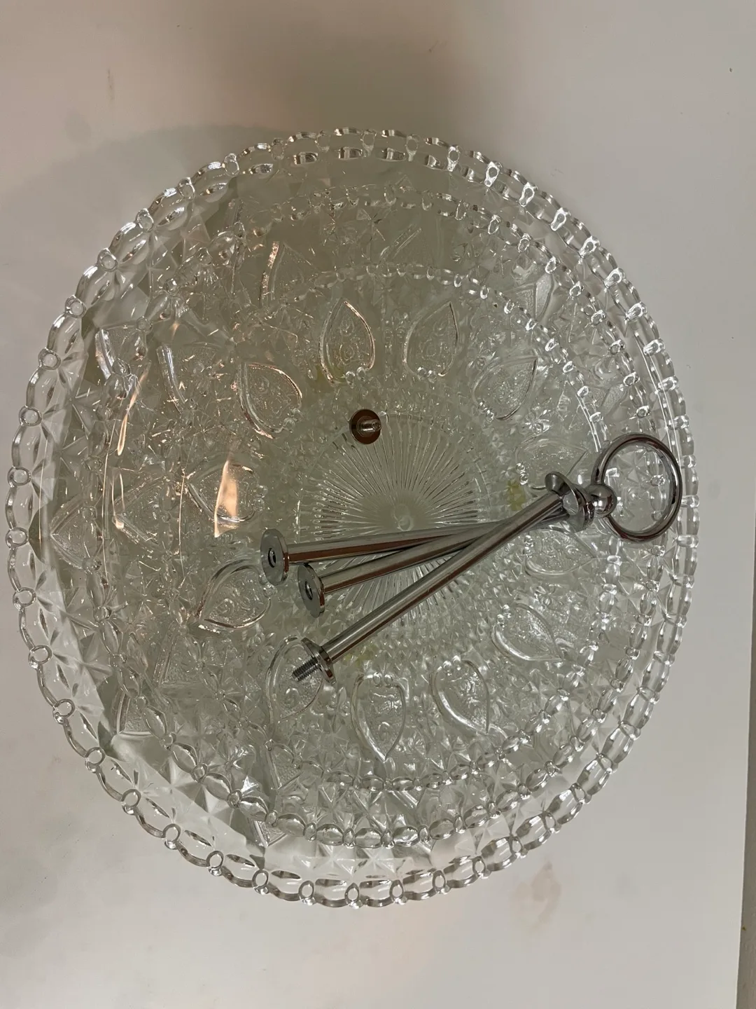 Vintage Glass Cake Stand thumbnail