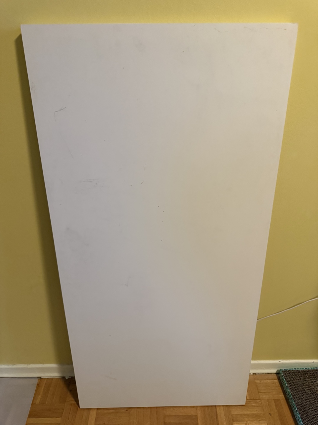 IKEA White Desk Top with Legs - photo 2
