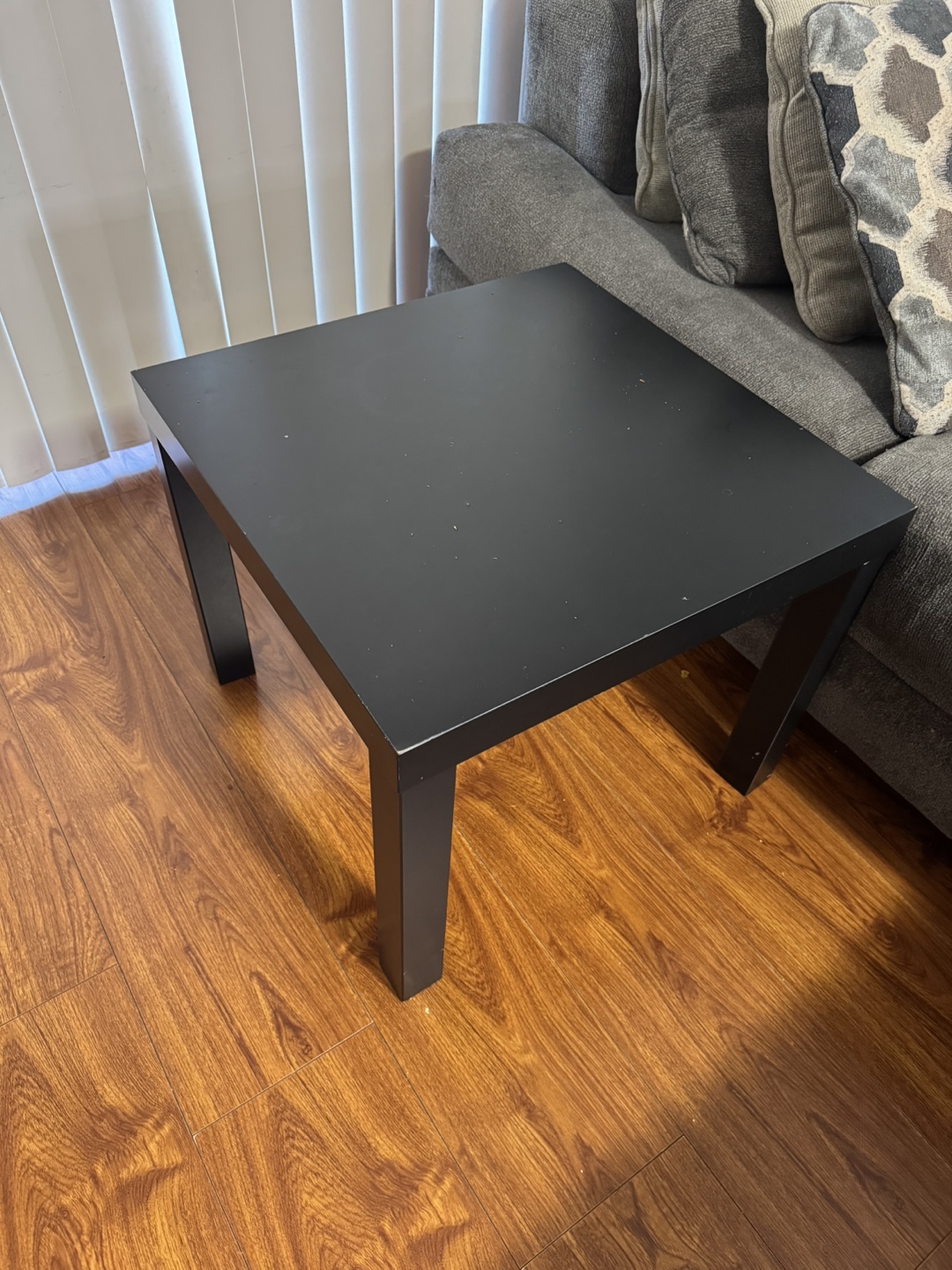 Black End Table