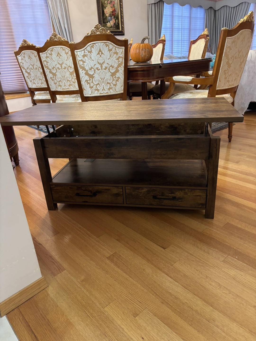 Lift Top Coffee Table with Storage