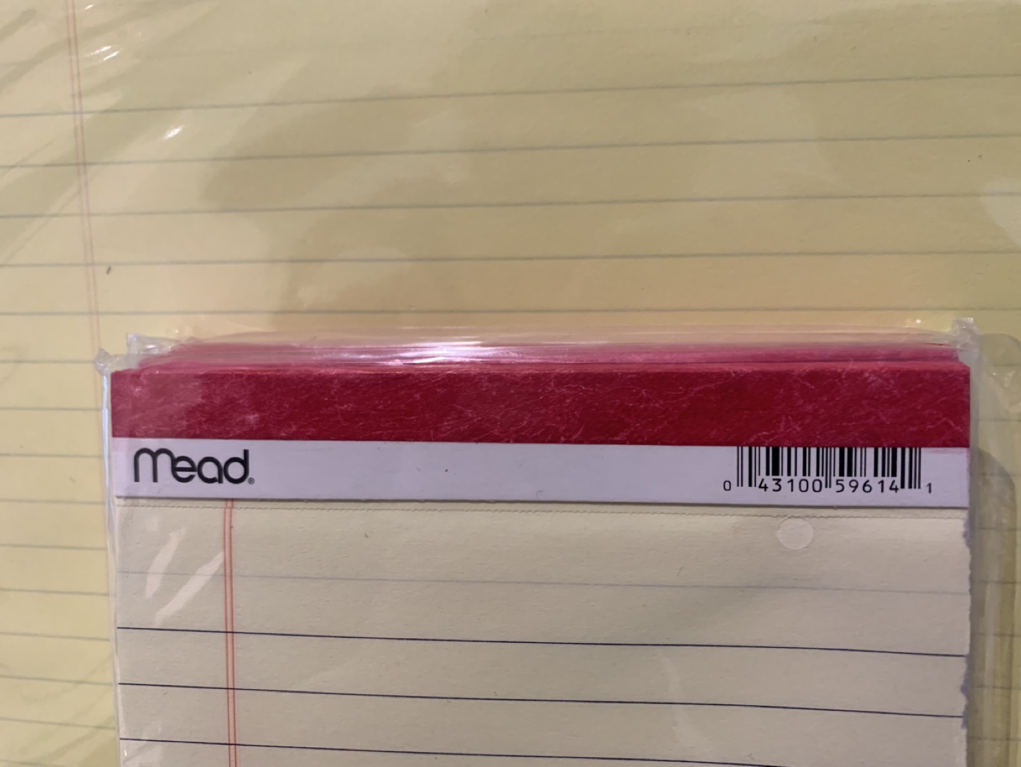 Mead legal note pad (Set of 5) - photo 3