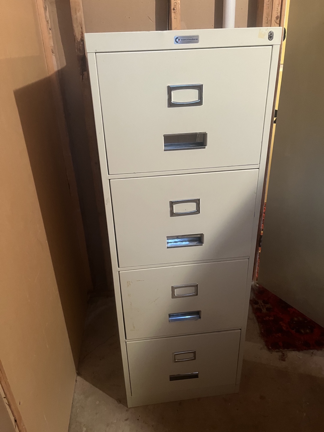 4-Drawer Metal Filing Cabinet