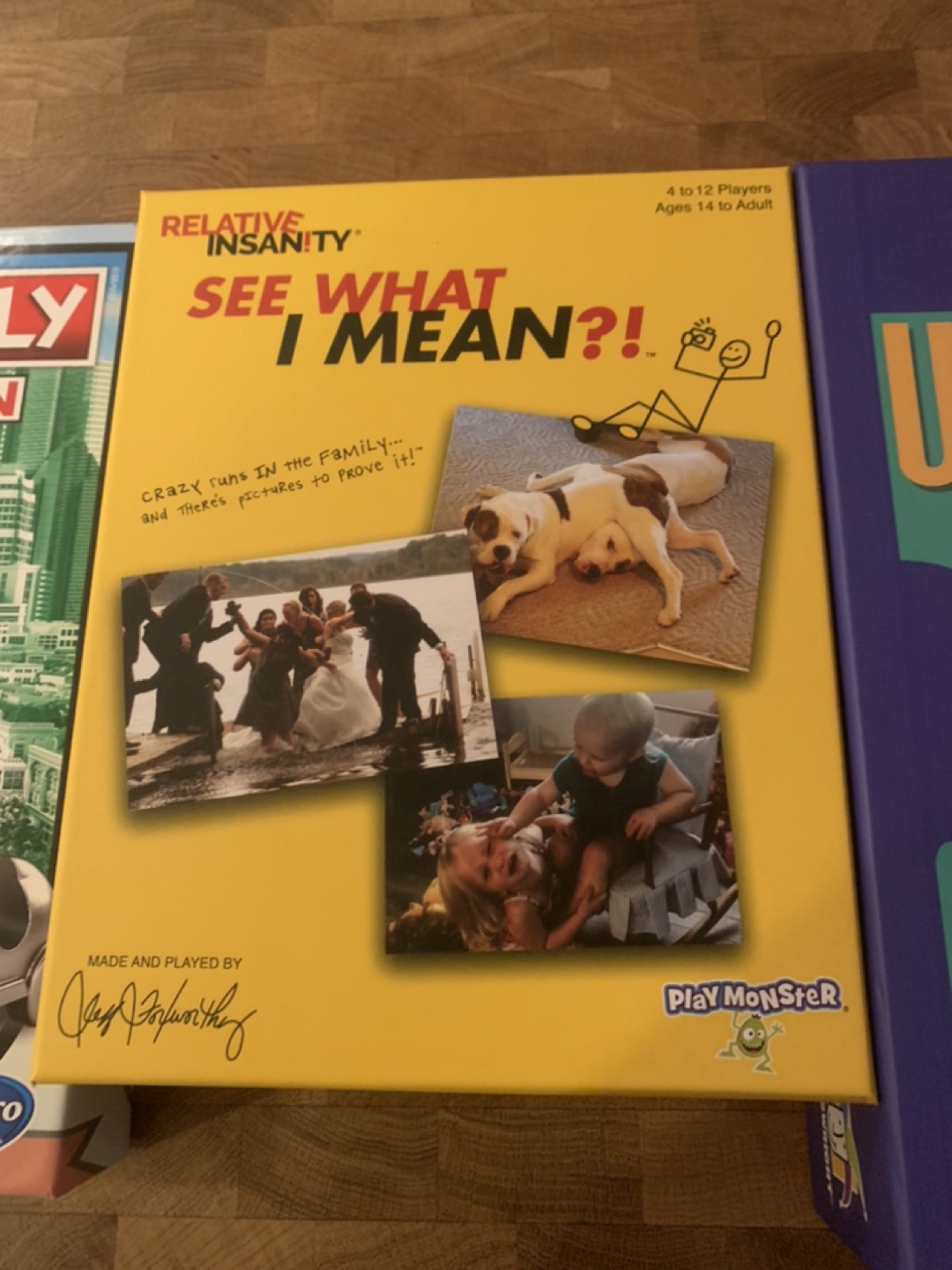 Like New Board Game Bundle - Monopoly, See What I Mean, Whozit - photo 3