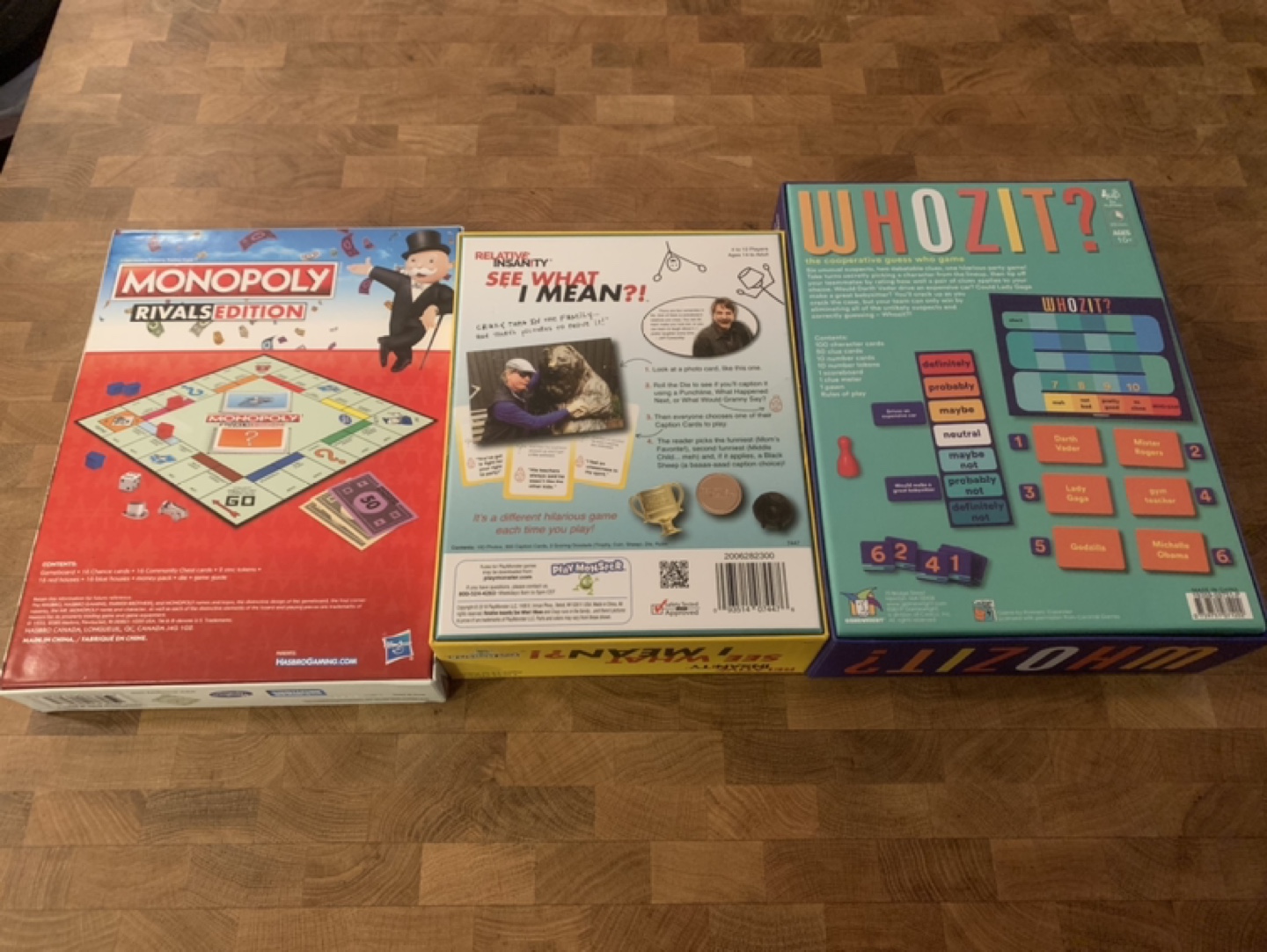 Like New Board Game Bundle - Monopoly, See What I Mean, Whozit - photo 5