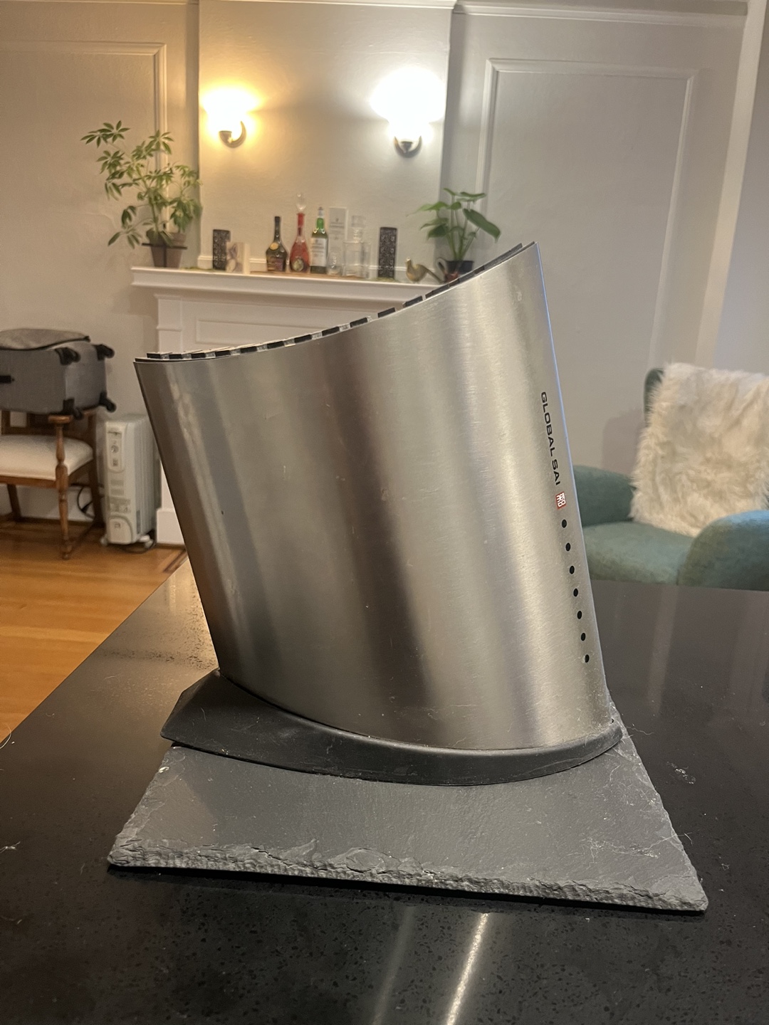 Global Sai Knife Block (No Knives)
