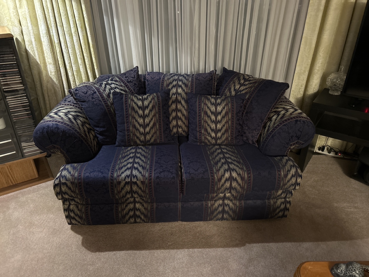 Sofa Set - Full Couch, Loveseat, Armchair, and Ottoman