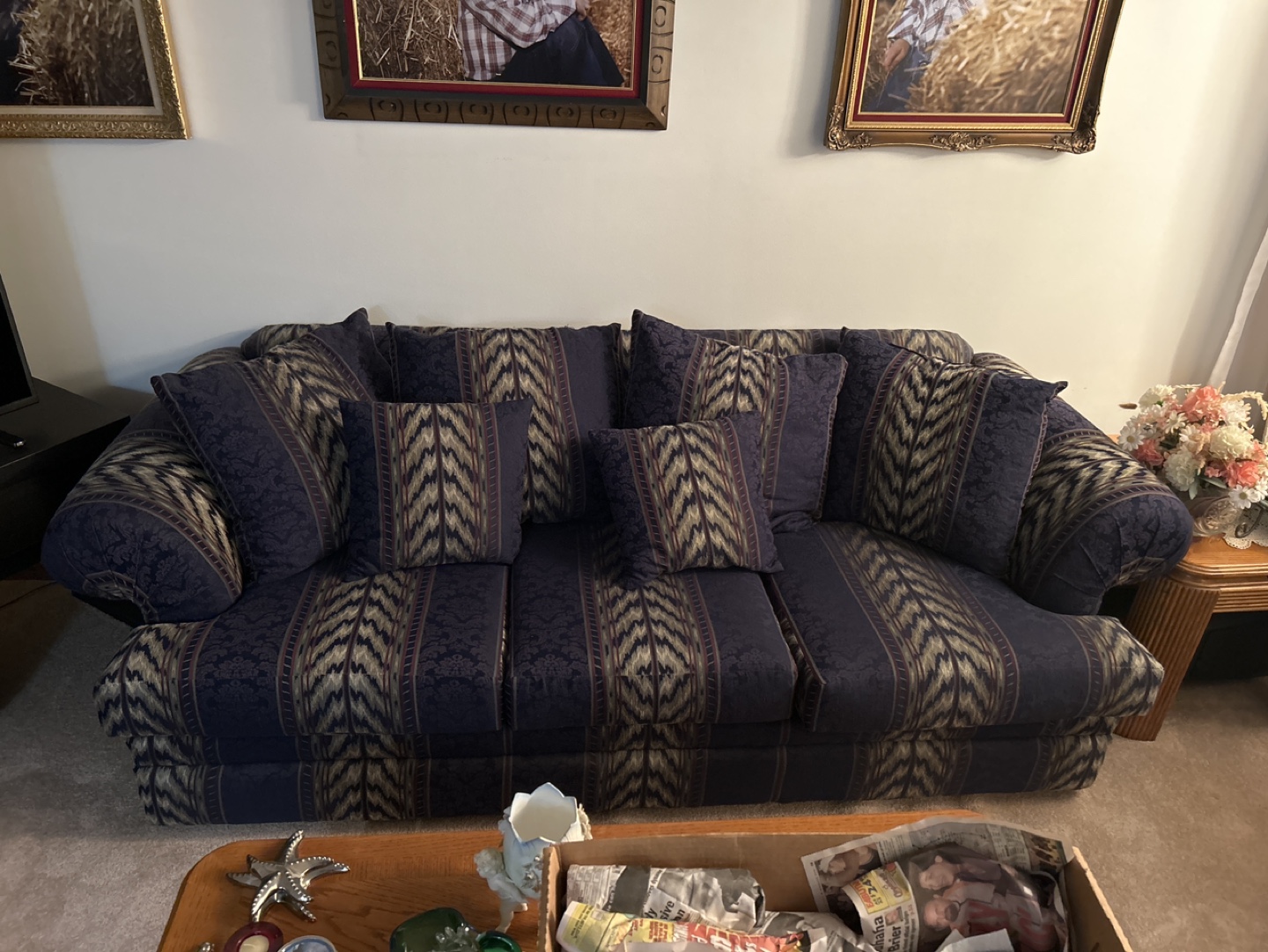 Sofa Set - Full Couch, Loveseat, Armchair, and Ottoman - photo 3