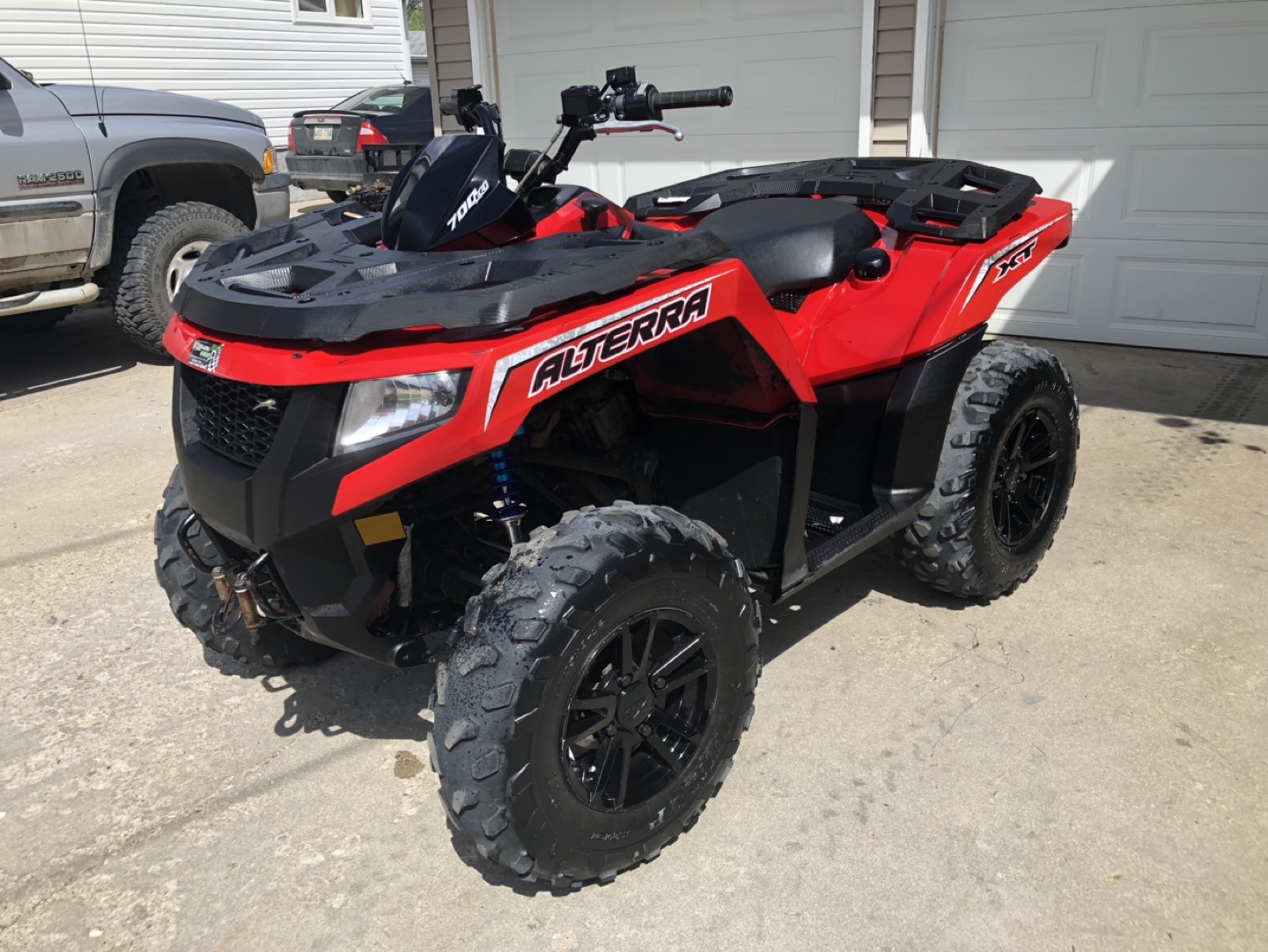 2017 arctic cat alterra 700 - photo 2