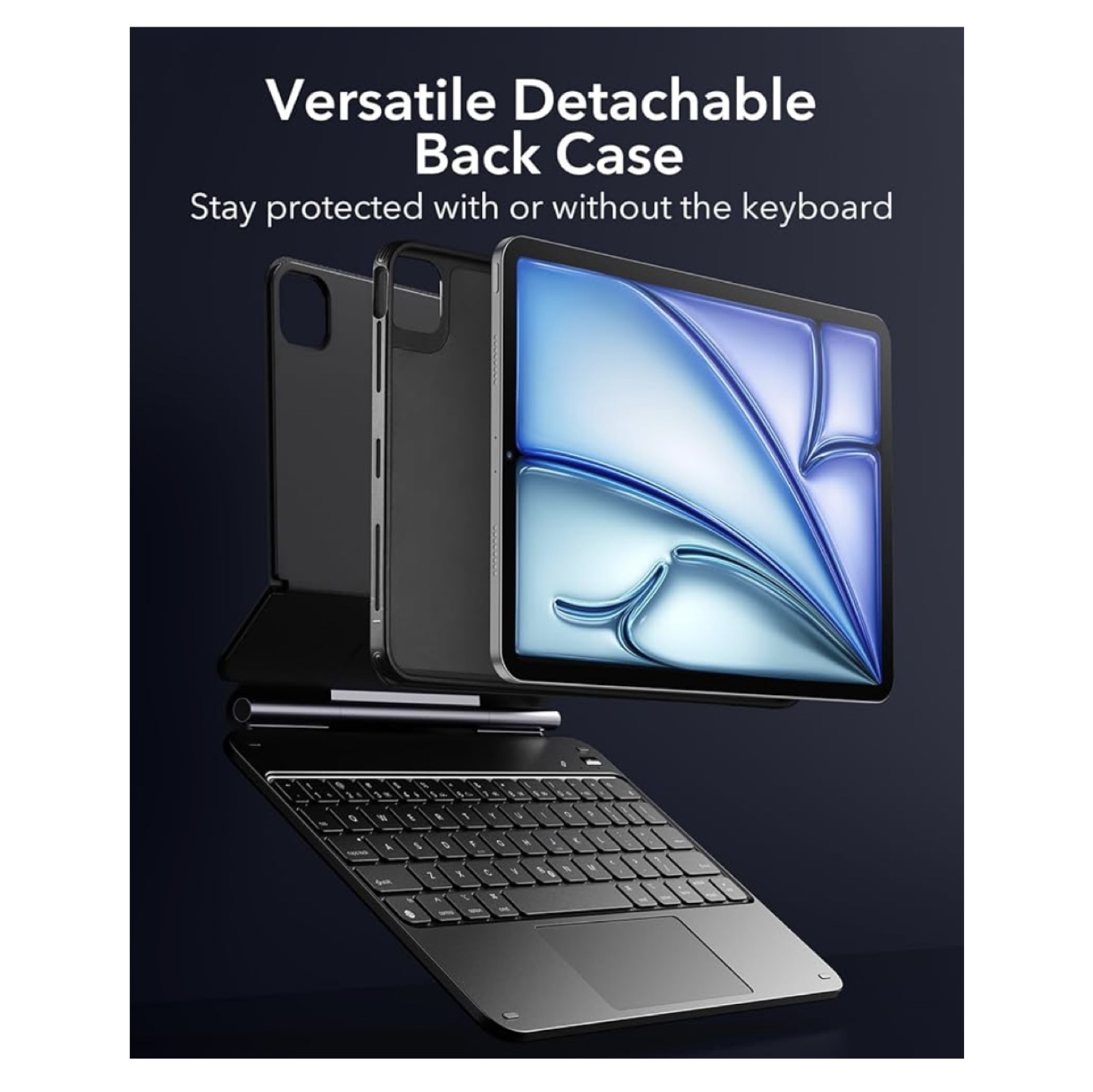 iPad Keyboard Case with Stylus - photo 3