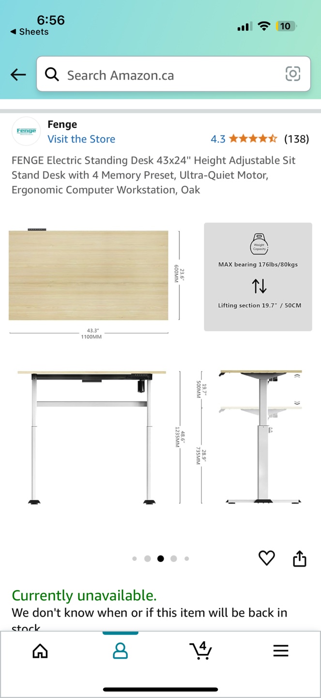 Fenge Electric Standing Desk - photo 3