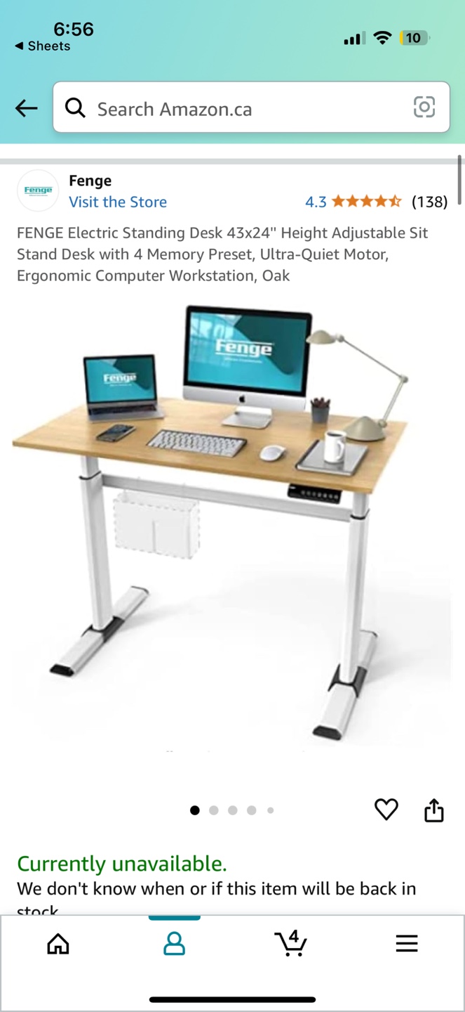 Fenge Electric Standing Desk - photo 2