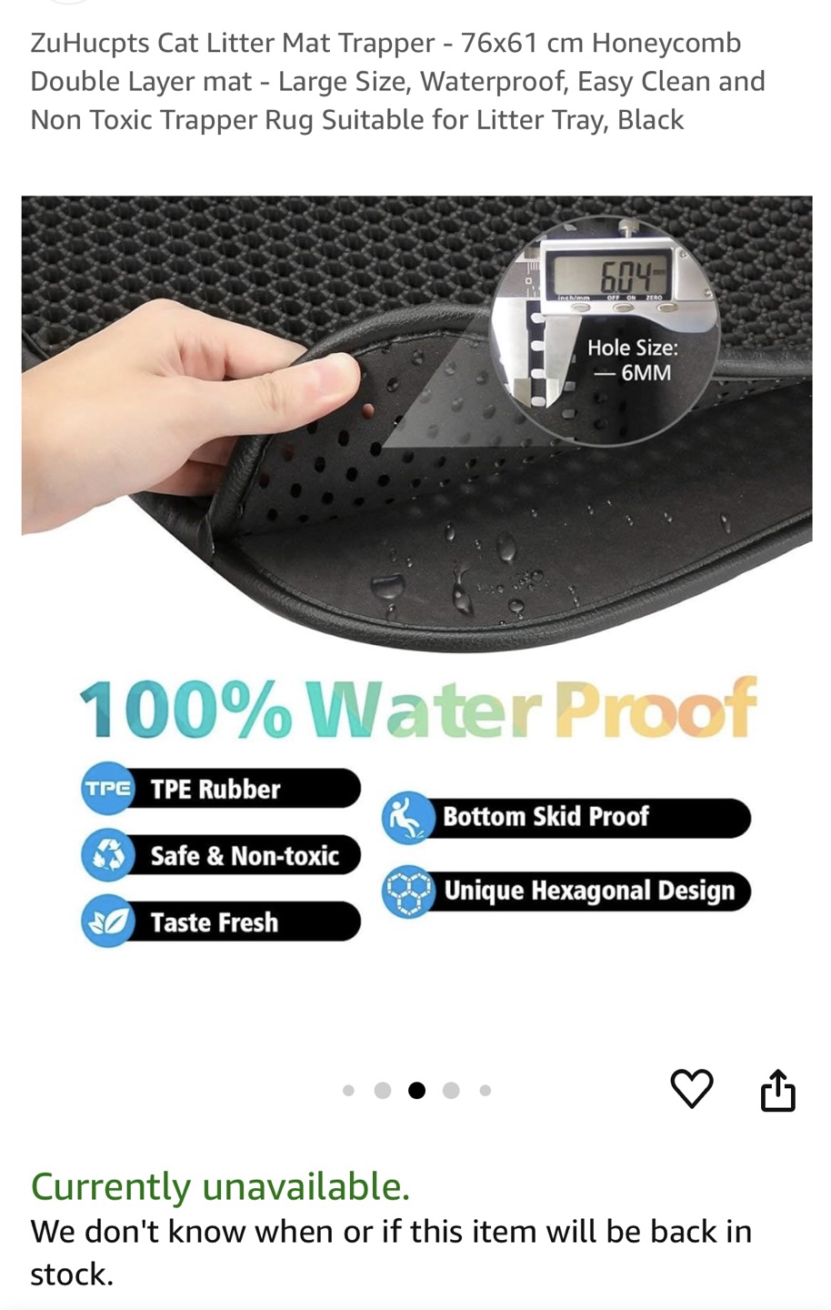 Cat litter trapper mat - large - photo 3