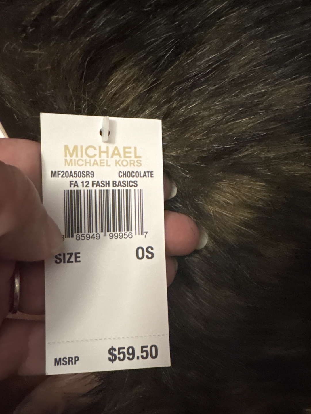 NEW Michael Kors Faux Fur neck scarf - photo 3
