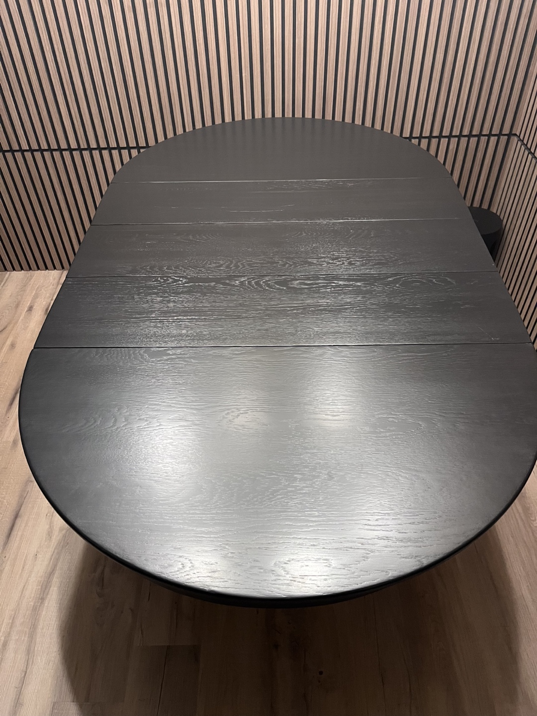 Black Extendable Dining Table - photo 5