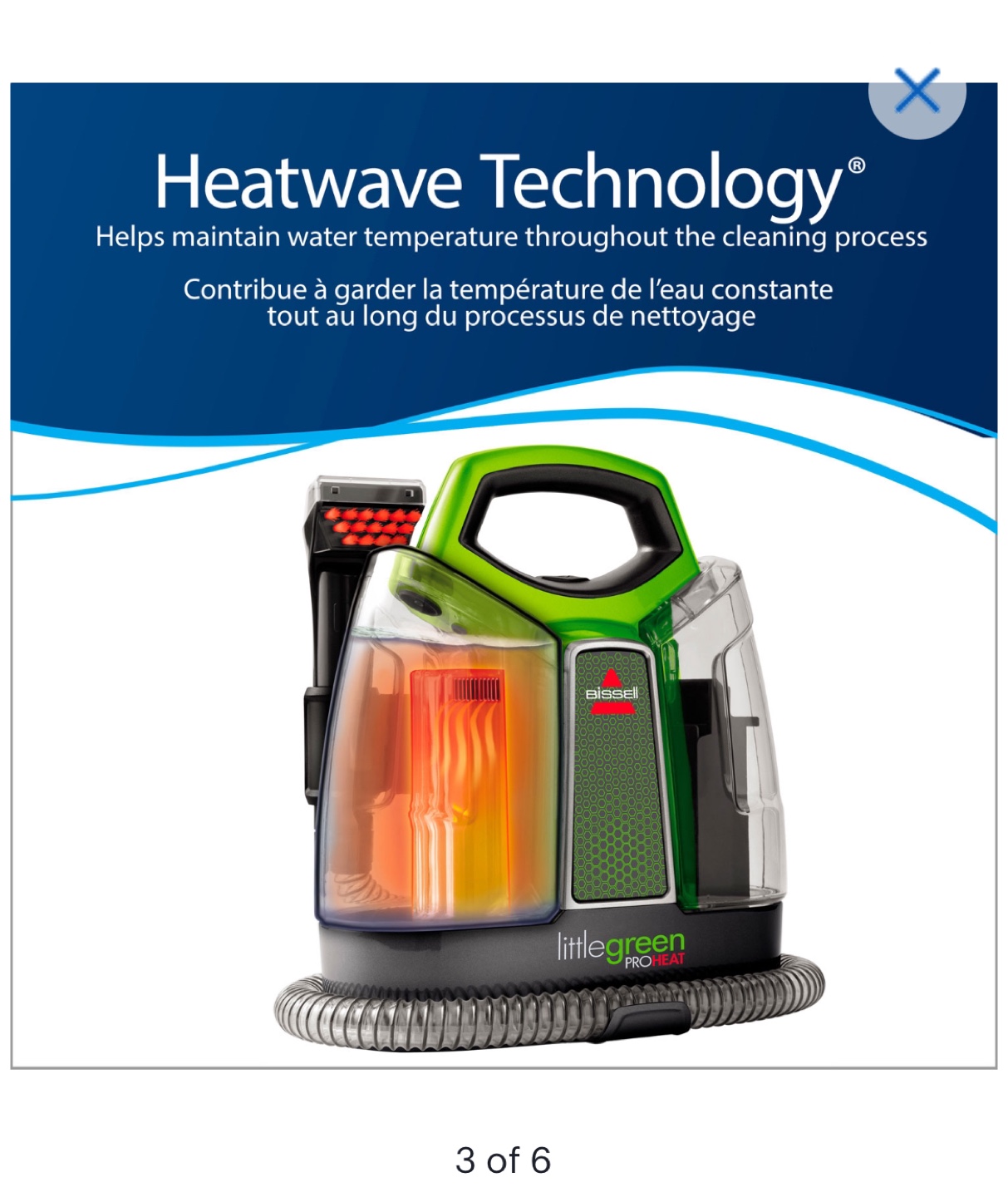 Bissell Little Green ProHeat Carpet Cleaner - photo 2