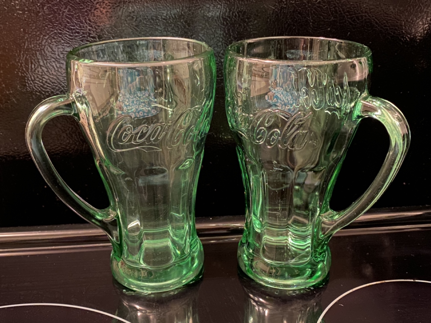 Set of 2 Coca Cola Glasses 6”