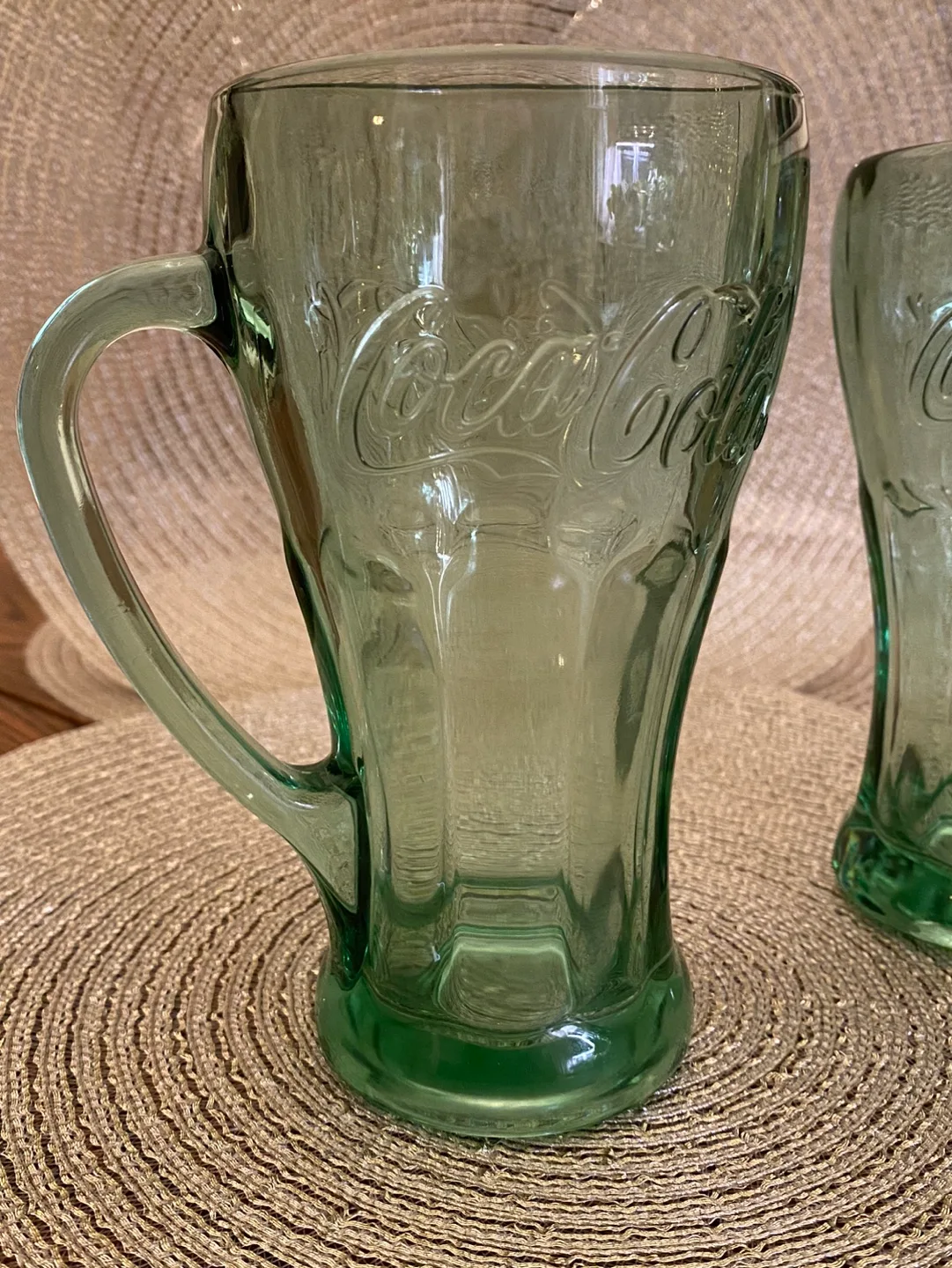 Set of 2 Coca Cola Glasses 6” image indicator(5)