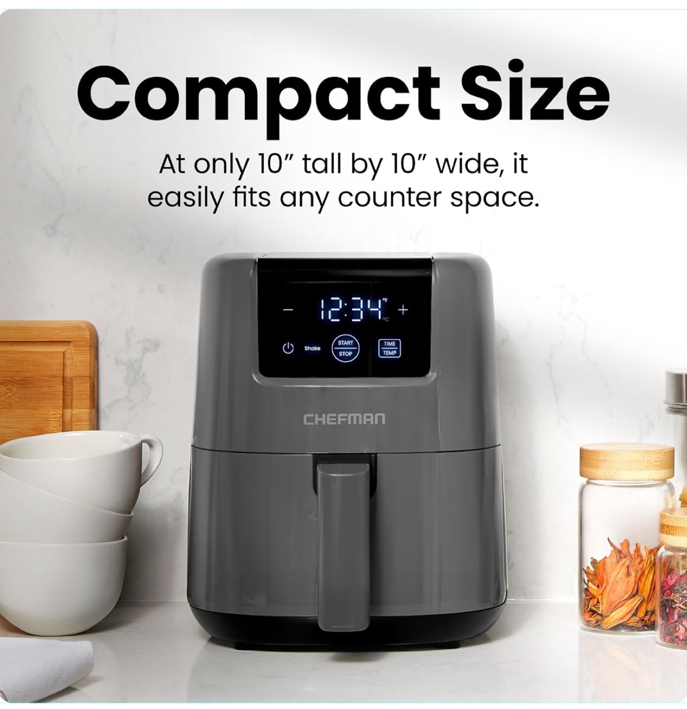 CHEFMAN 2 Qt Mini Air Fryer - photo 3