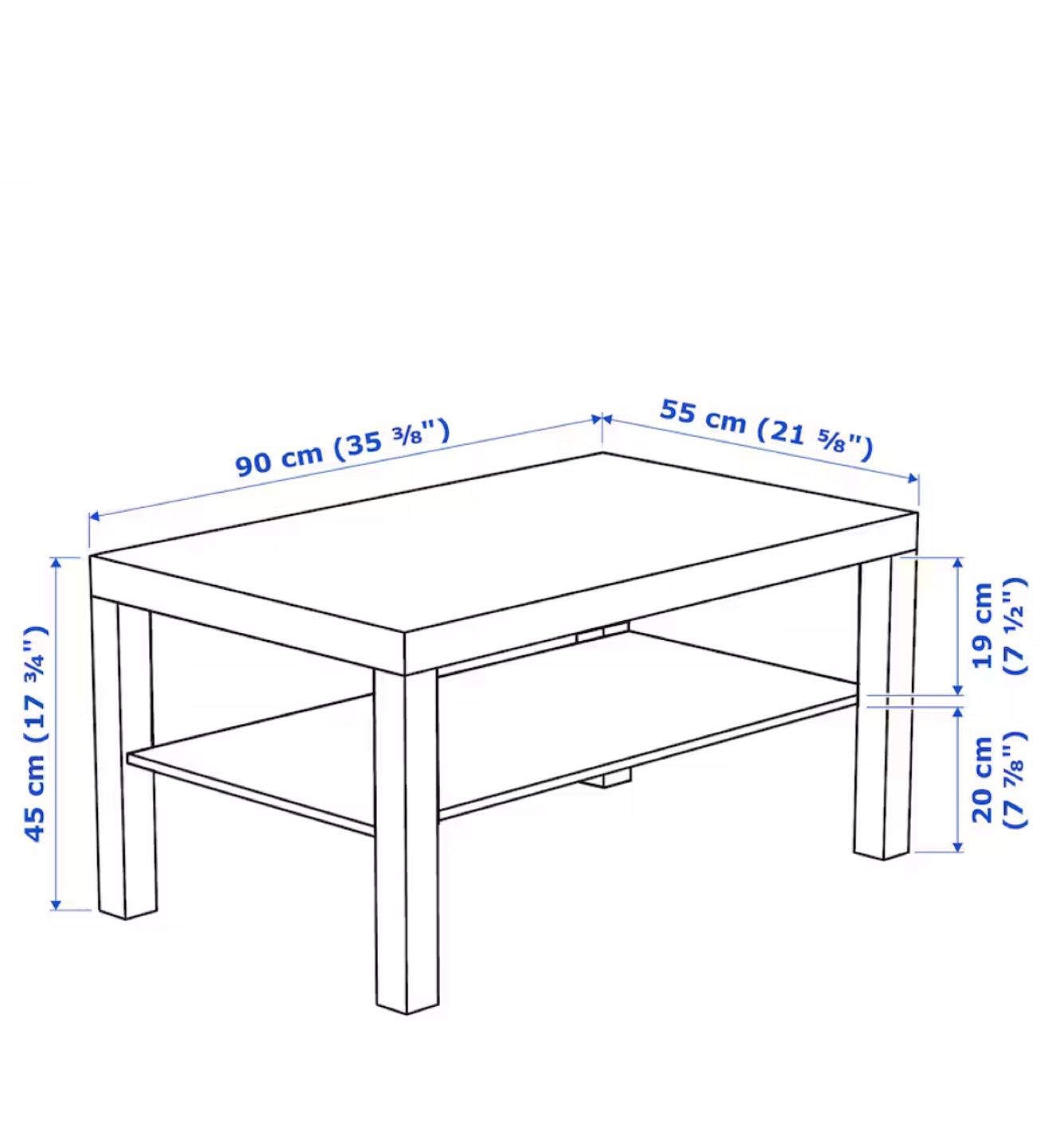 IKEA Lack Coffee Table - photo 2