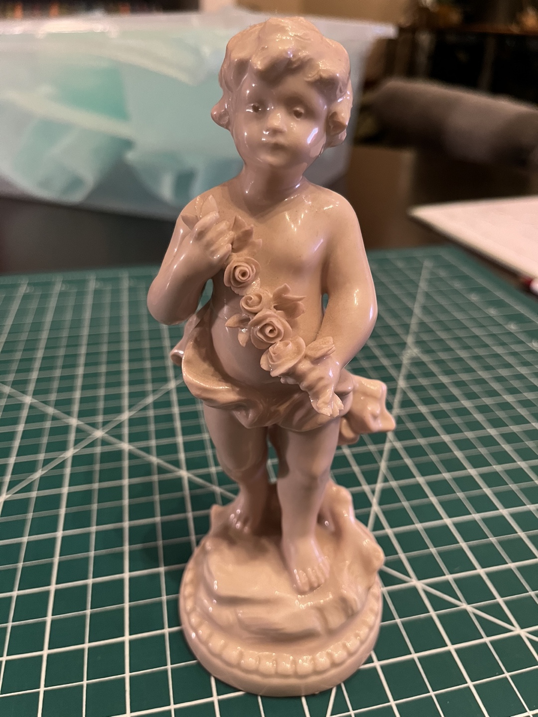 Vintage Set of Cherub Statues by Carlin Comforts - photo 5