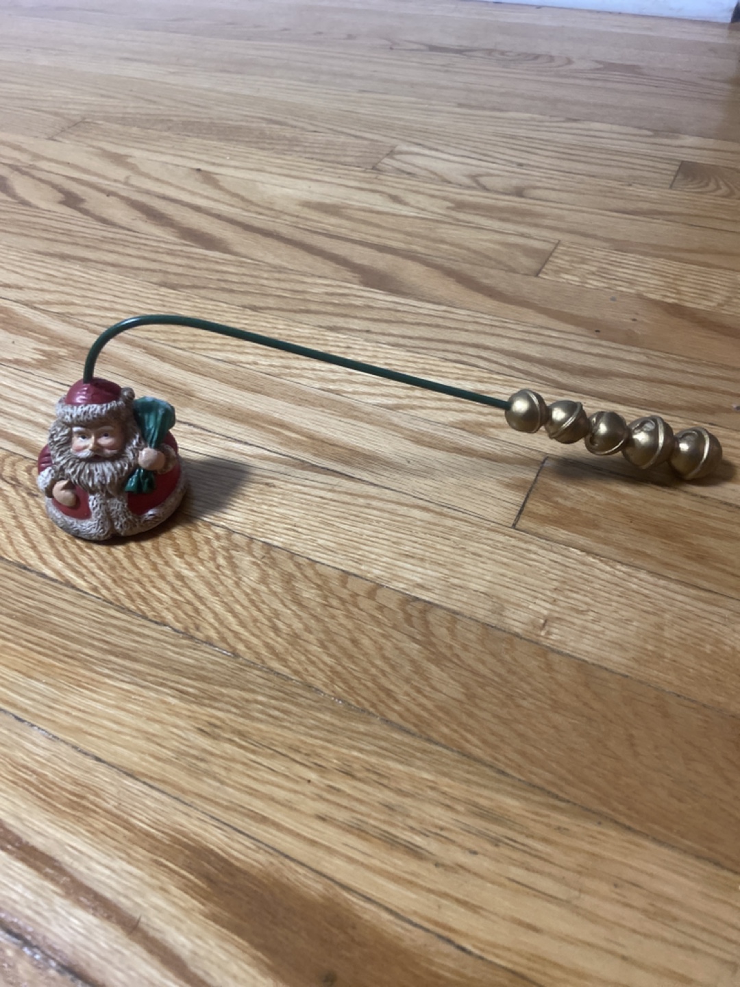 Vintage Santa Claus Christmas candle snuffer