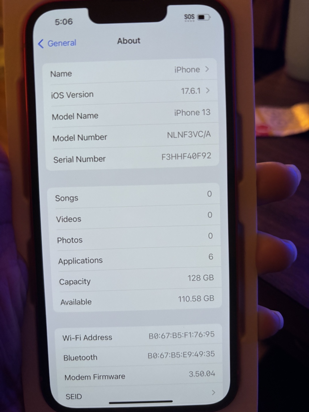 iPhone 13 128GB (PRODUCT)RED - photo 2