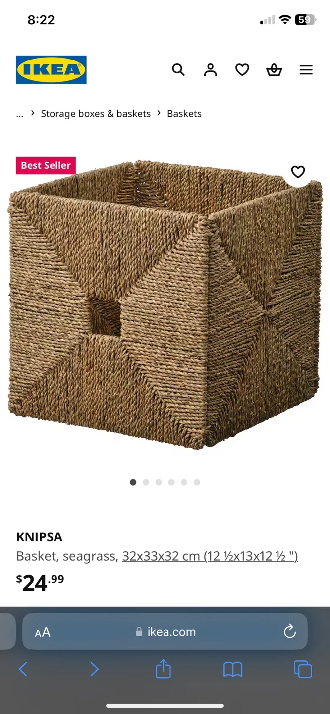 IKEA KNIPSA Baskets!!! image indicator(6)