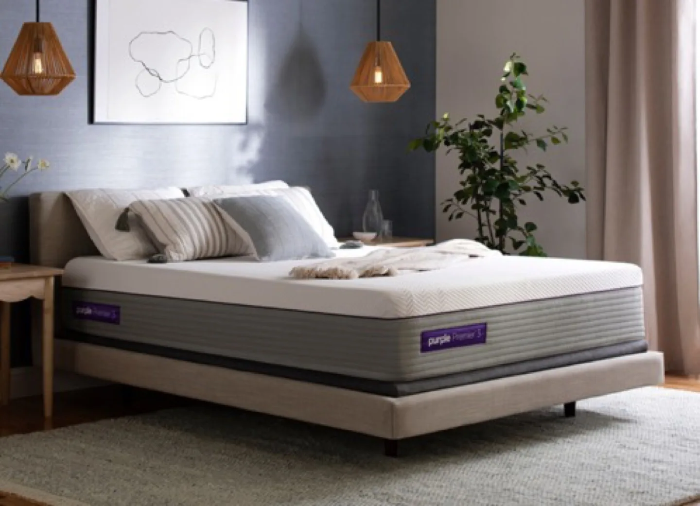 Purple Luxury King size Mattress 💚 image indicator(5)