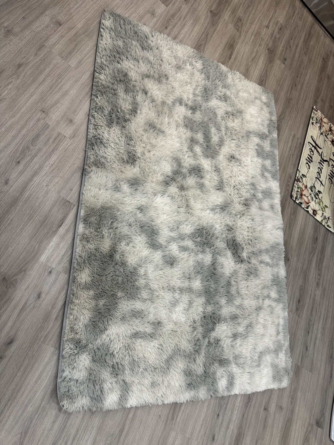 Grey Shag Rug