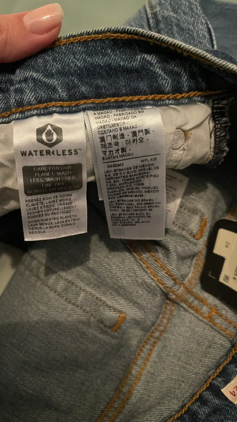 US 24 Levi's womens Premium Wedgie Icon Fit Jeans image indicator(5)