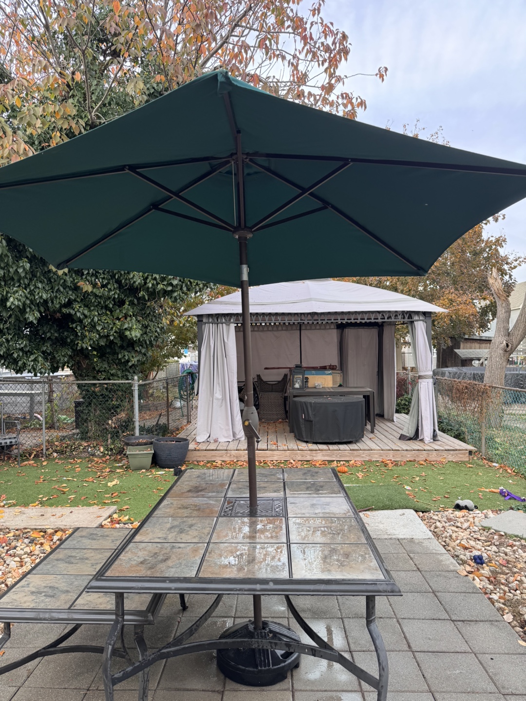 6 Piece Patio Set with Swivel Chairs - photo 3