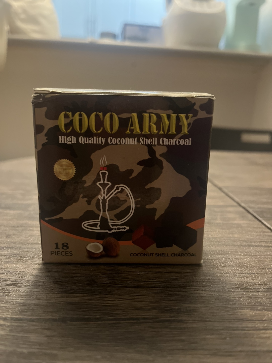 Coco Army Coconut Shell Charcoal - 18 Pieces