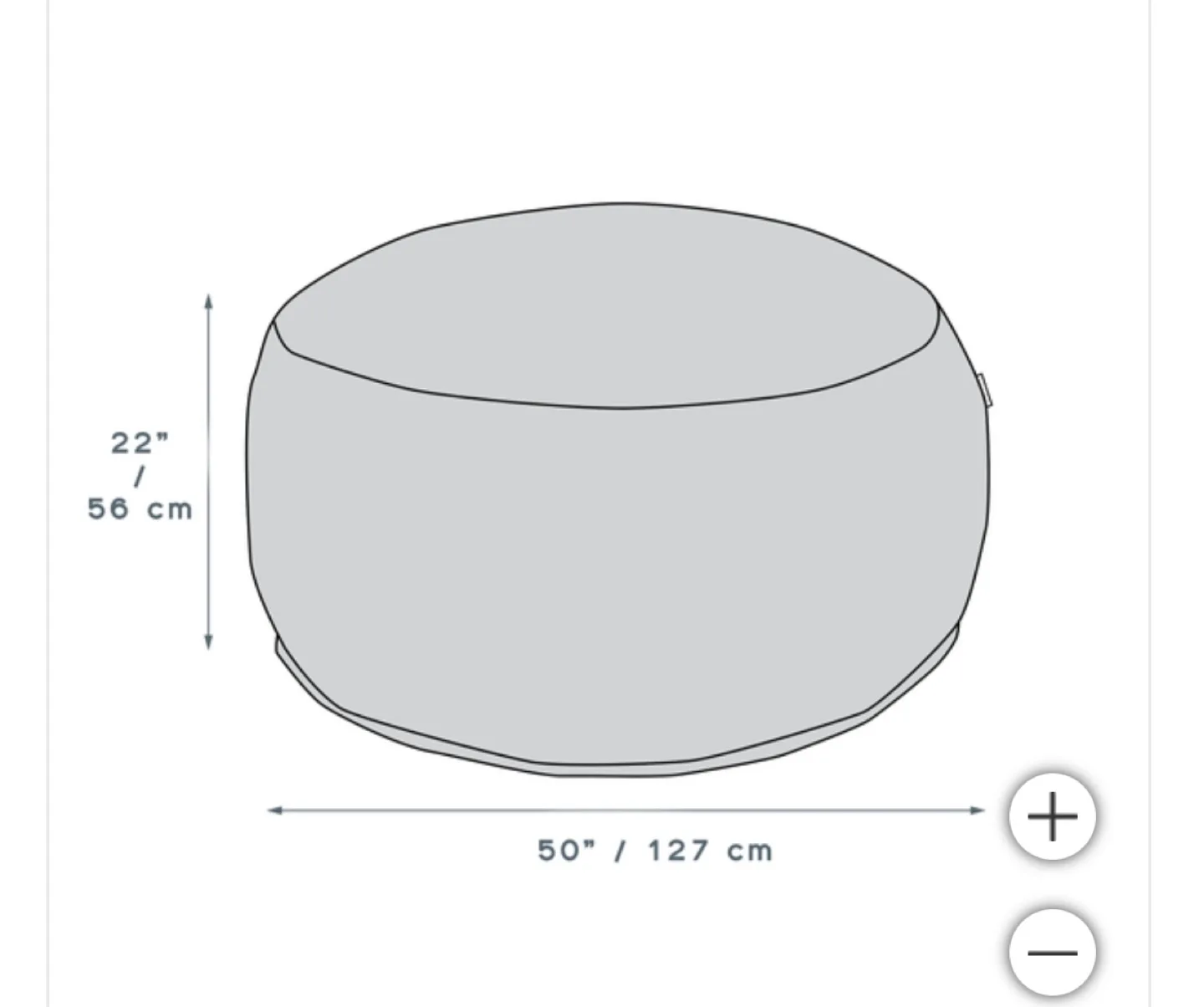 Lounge Co. Bean Bag Chair image indicator(2)