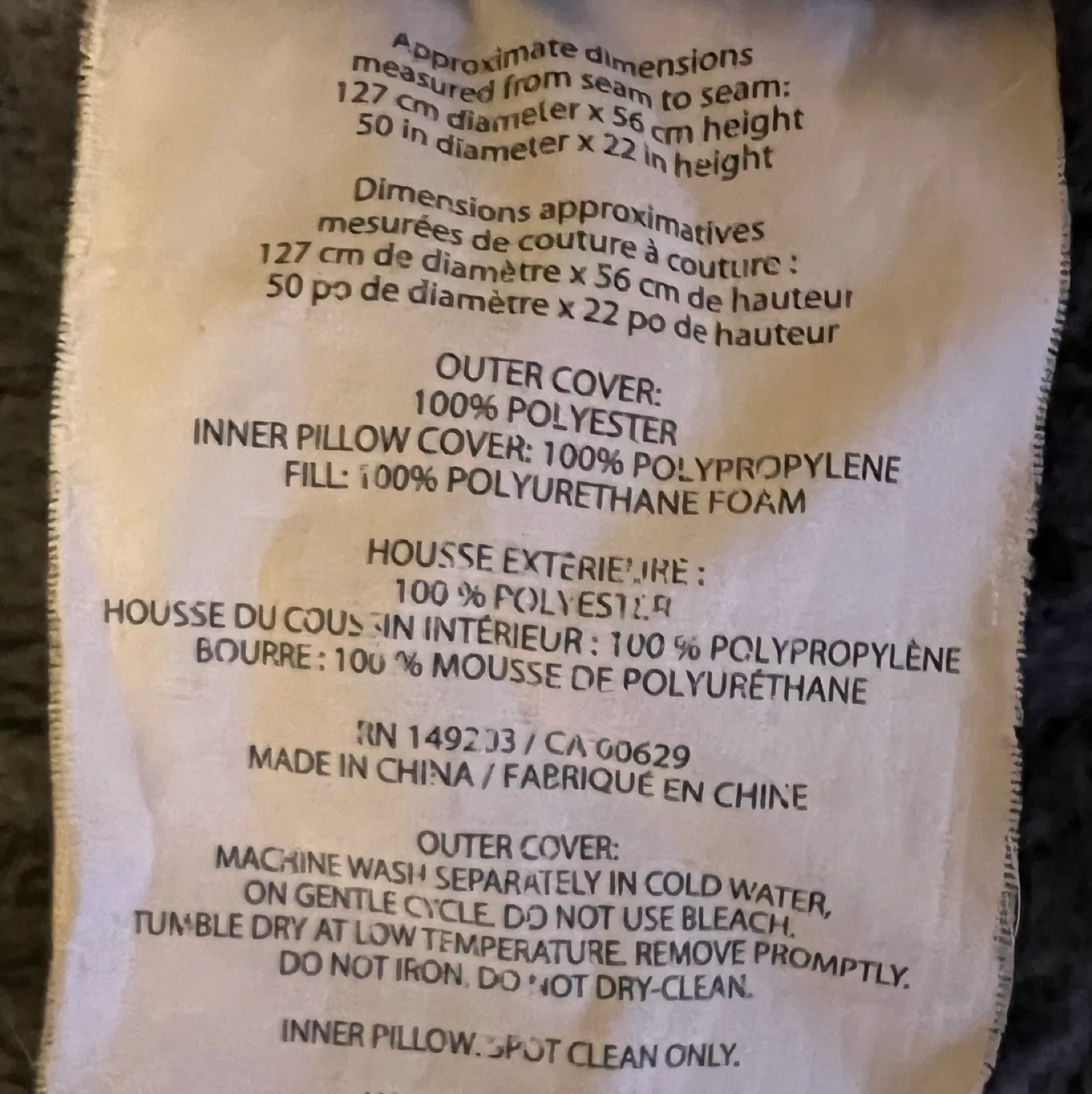 Lounge Co. Bean Bag Chair image indicator(3)