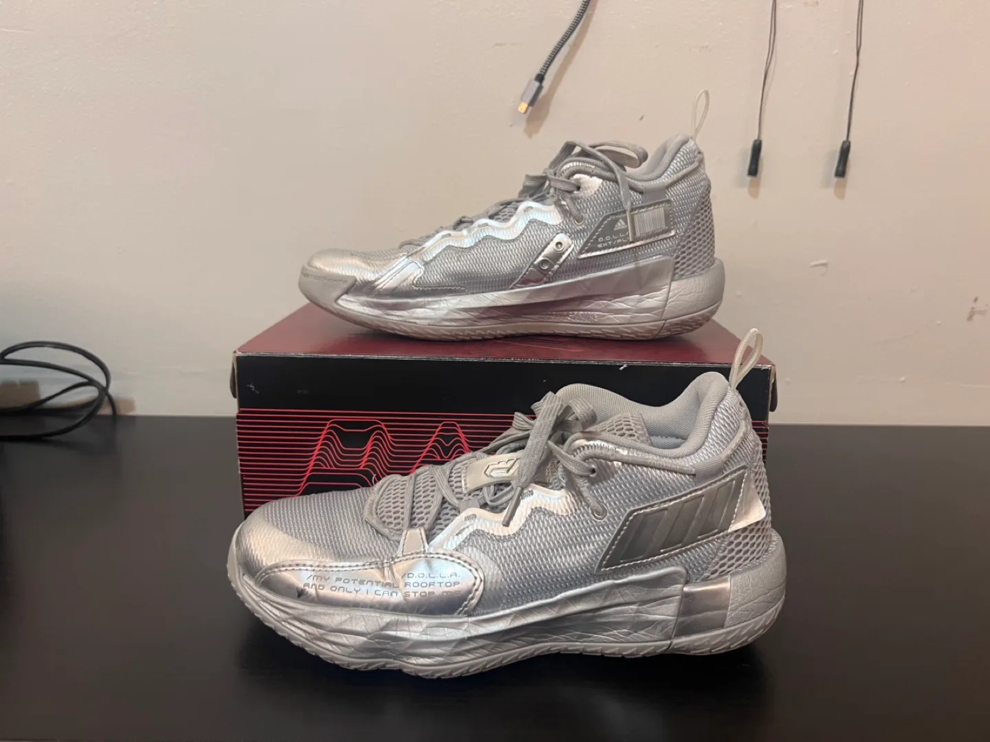 Adidas Dame 7 Extply Basketball Shoes Size 8