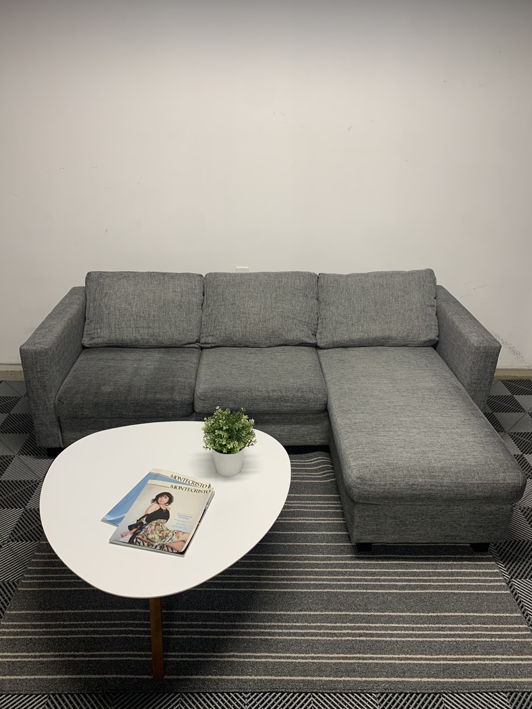 Grey Sectional Sofa - photo 2