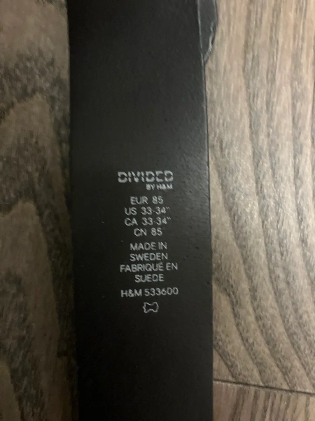 Black Leather Belt image indicator(2)