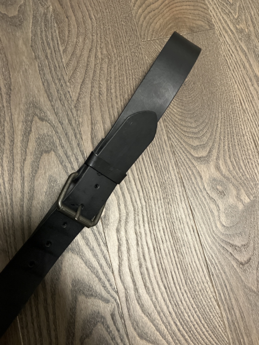 Black Leather Belt
