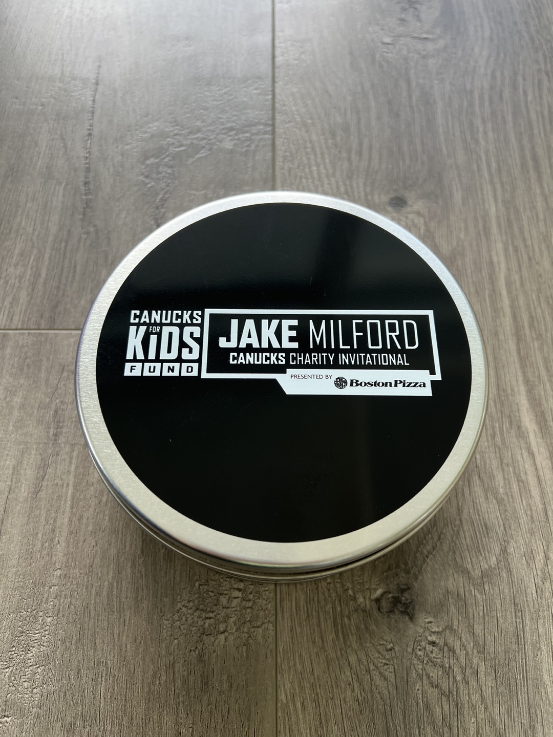 Jake Milford Canucks for Kids Golf Ball Tin - photo 5