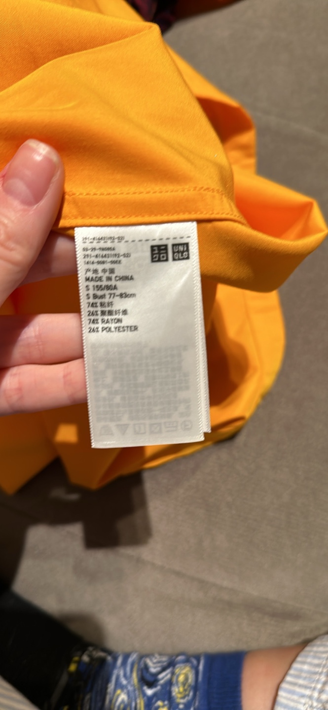 UNIQLO Yellow Wrap Dress - photo 5