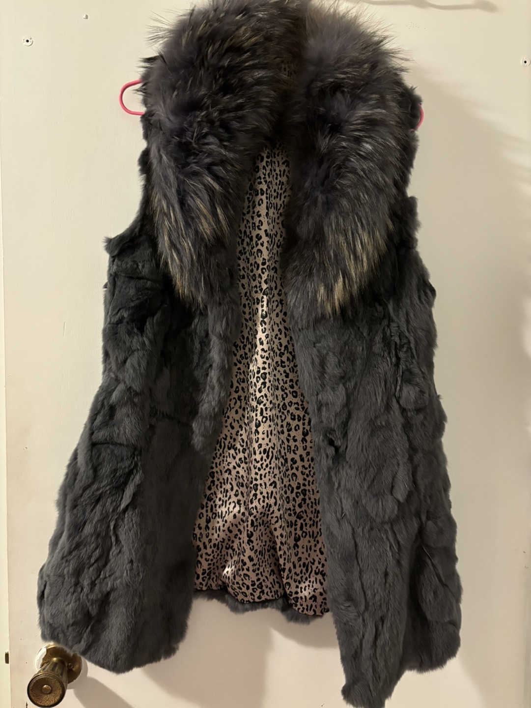 Roberto Cavalli Fur Vest