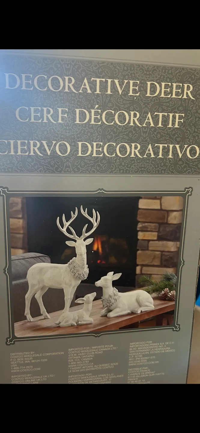 Decorative Deer Family Vintage Set image indicator(2)